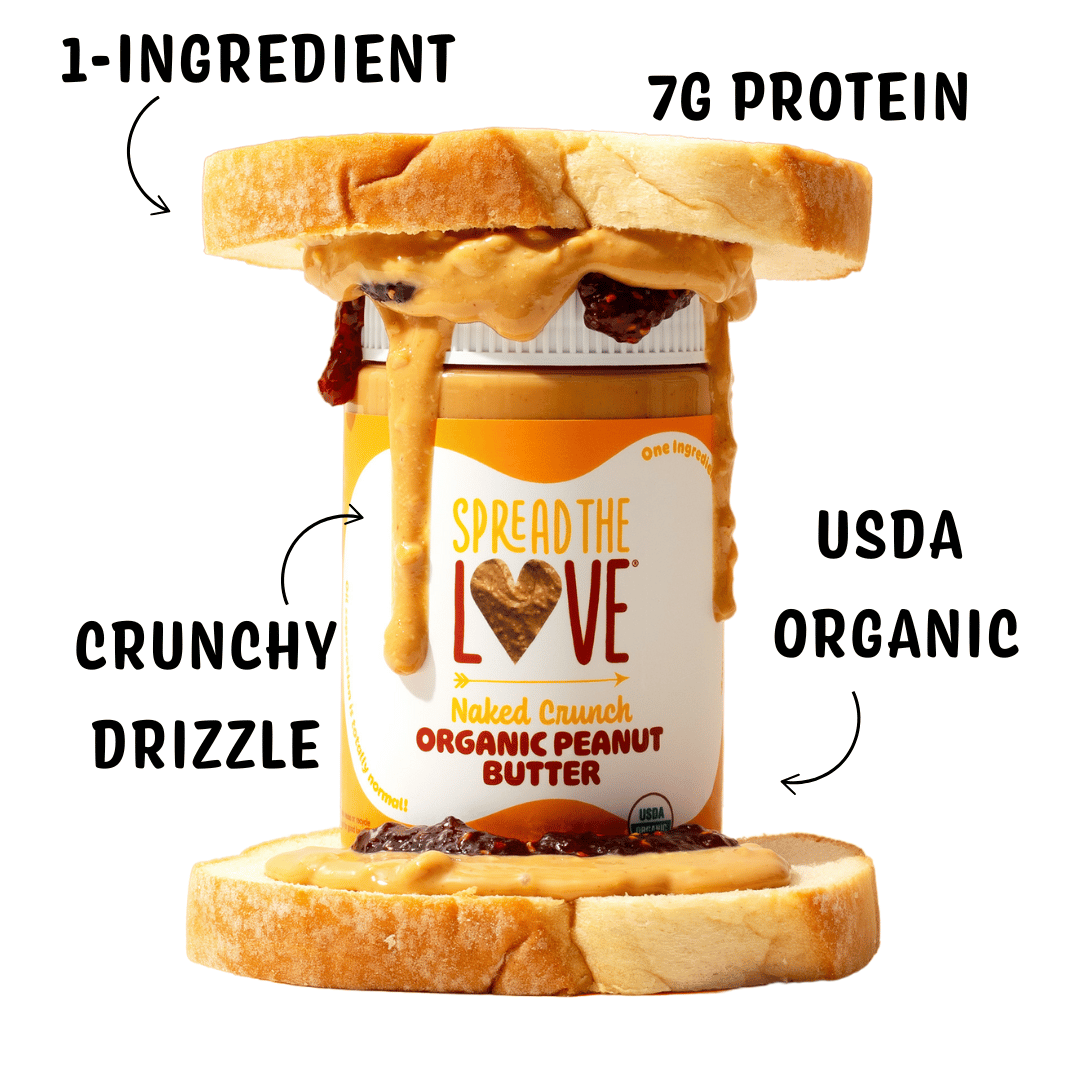 NAKED CRUNCH Organic Peanut Butter - Wholesale