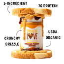 NAKED CRUNCH Organic Peanut Butter - Wholesale