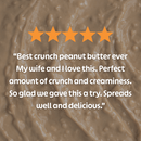 NAKED CRUNCH Organic Peanut Butter - Wholesale