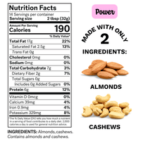 POWER Almond Cashew Butter - Wholesale