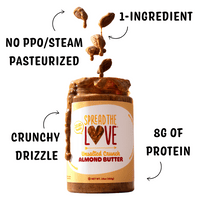 UNSALTED CRUNCH Almond Butter - Wholesale