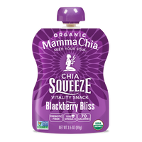 Blackberry Bliss Organic Chia Squeeze
