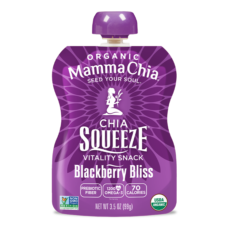 Blackberry Bliss Organic Chia Squeeze