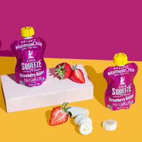 Strawberry Banana Organic Chia Squeeze