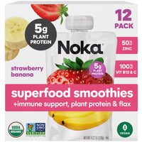 Noka - Strawberry Banana +Immune Support - 12pk