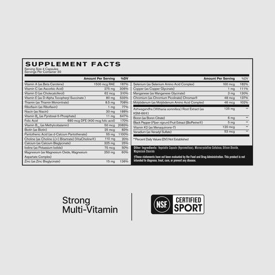 Strong Multi-Vitamin