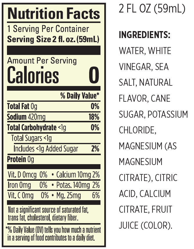 SuckerPunch 2oz Pickle Juice Shooter, Classic Dill, PSC (12 count)