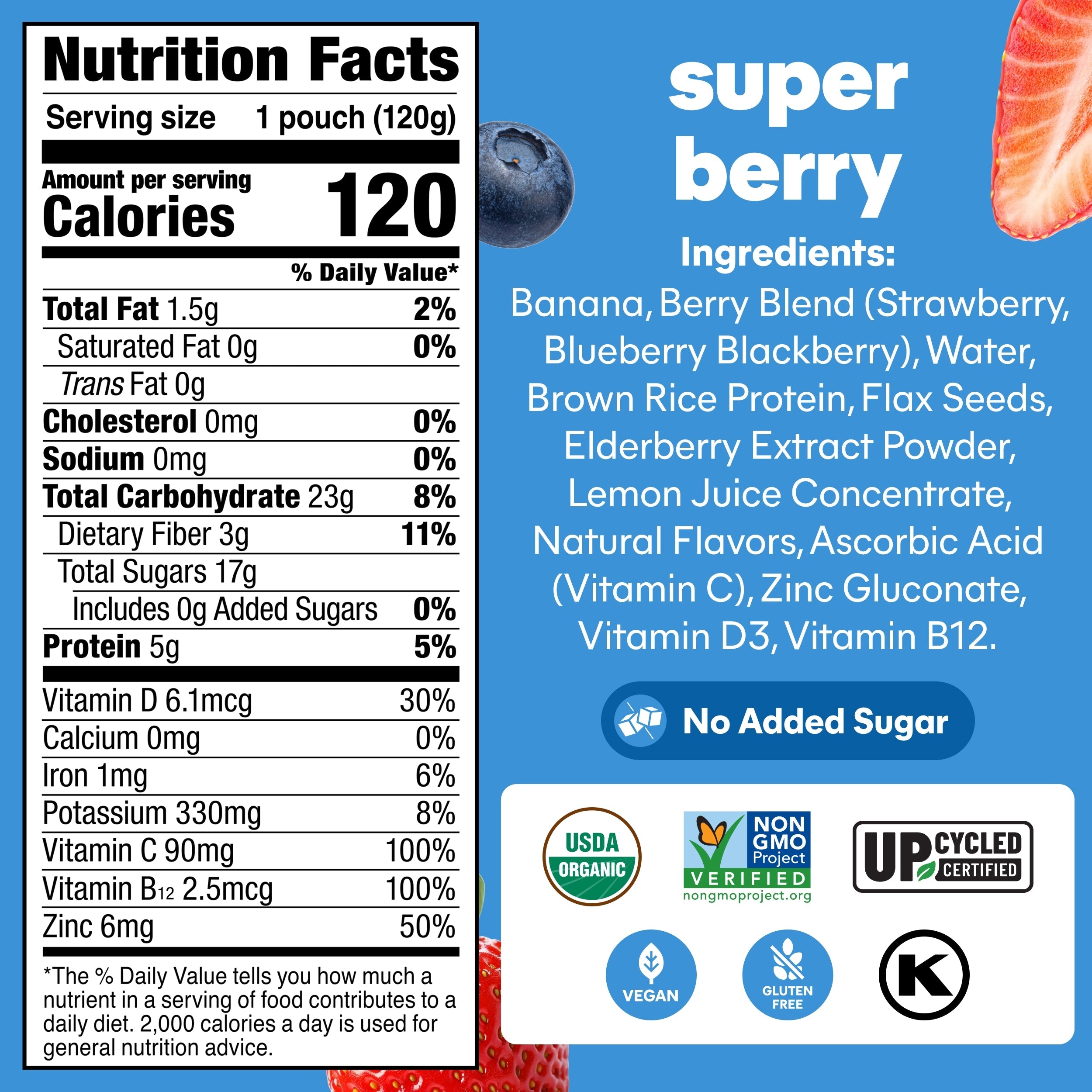 Noka - Super Berry +Immune Support - 12pk