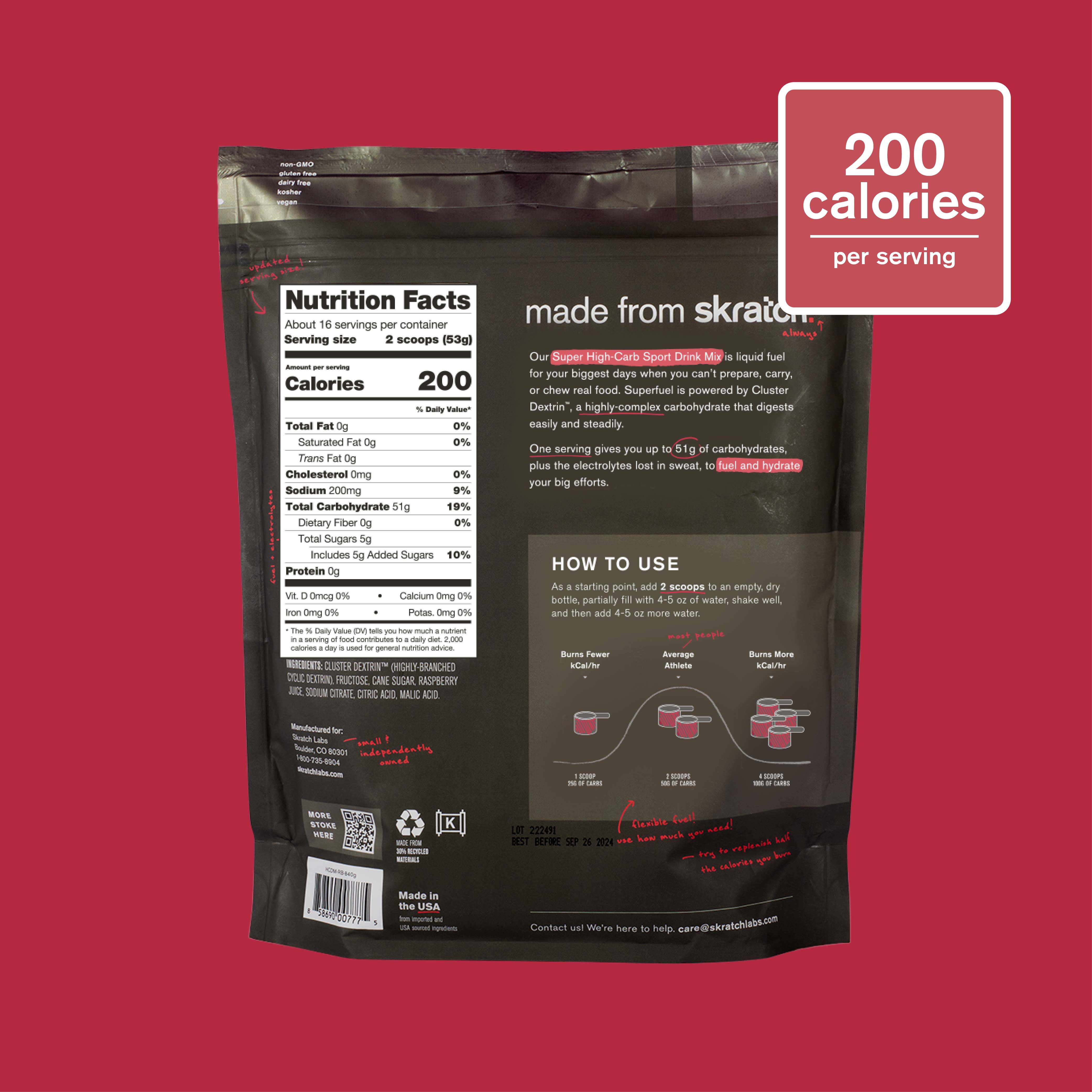 Super High-Carb Sport Drink Mix