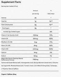Magic Mind Original - 55 mg caffeine (60 Bottles)