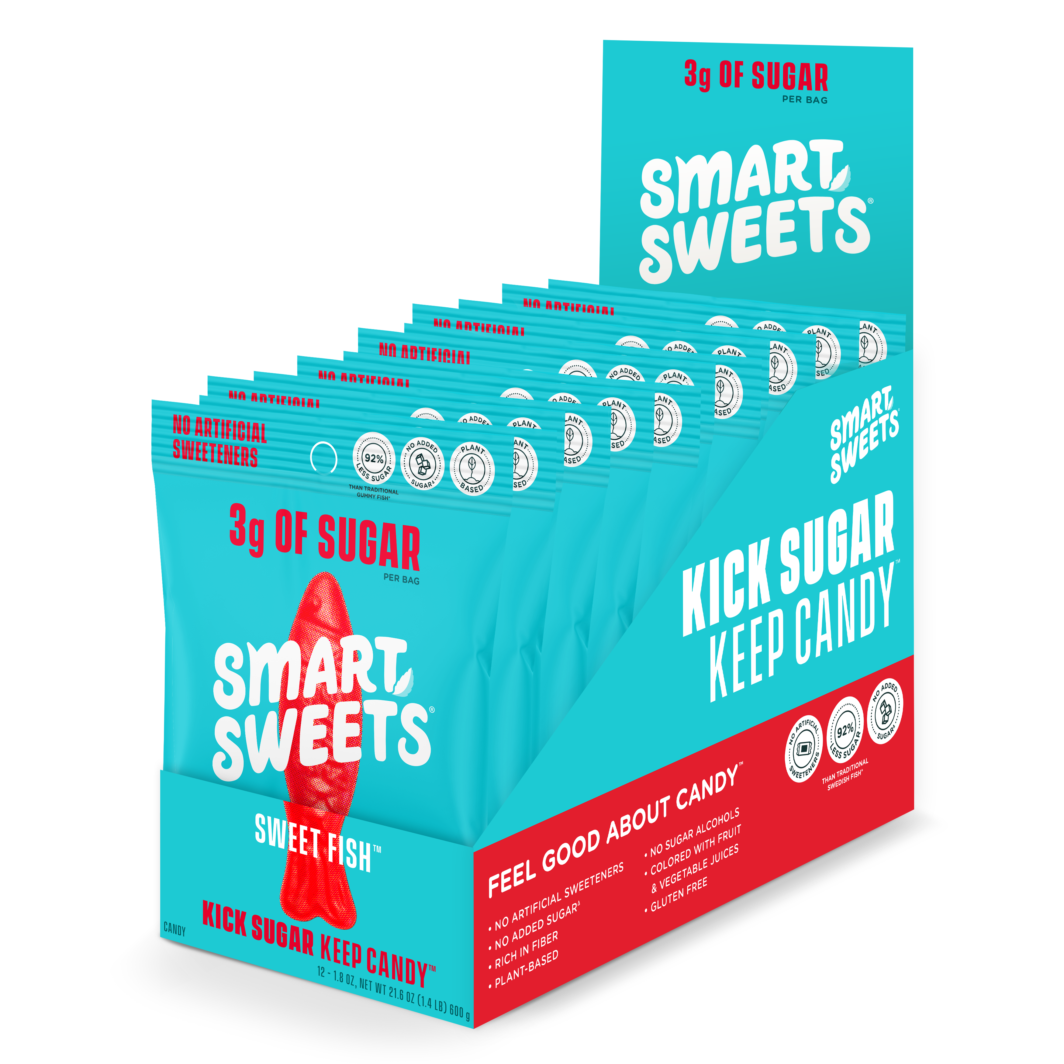 SmartSweets Sweet Fish 1.8oz (12ct)