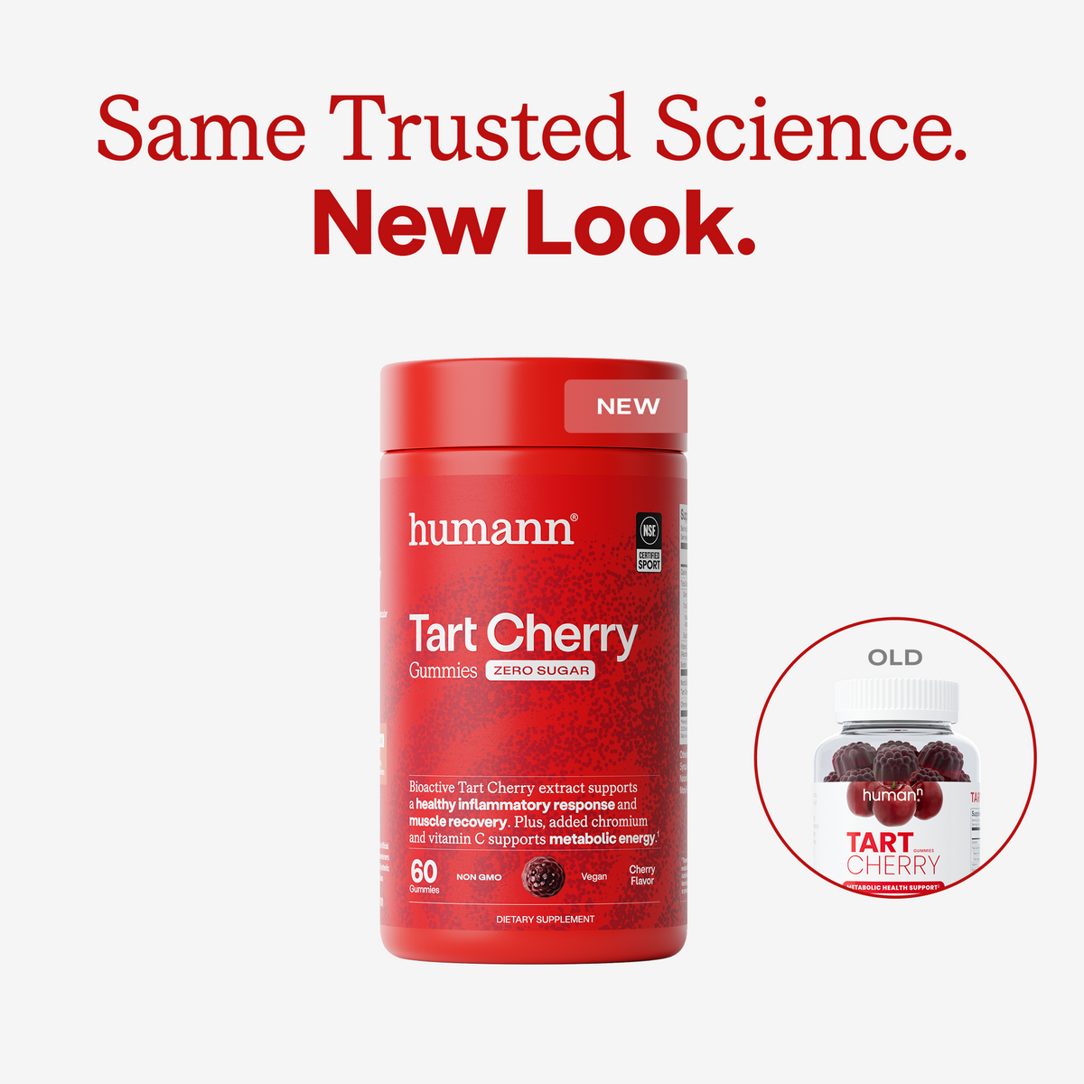 Humann Tart Cherry Gummies