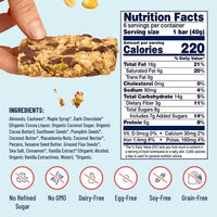 YES BAR Dark Chocolate Chip - The Clean Fuel Bar Athletes Crave (24 Pack)