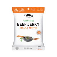 Sesame Teriyaki THINK Beef Jerky - 2.2 oz (48 Pack)