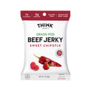 Sweet Chipotle THINK Beef Jerky - 1 oz (50 Pack)