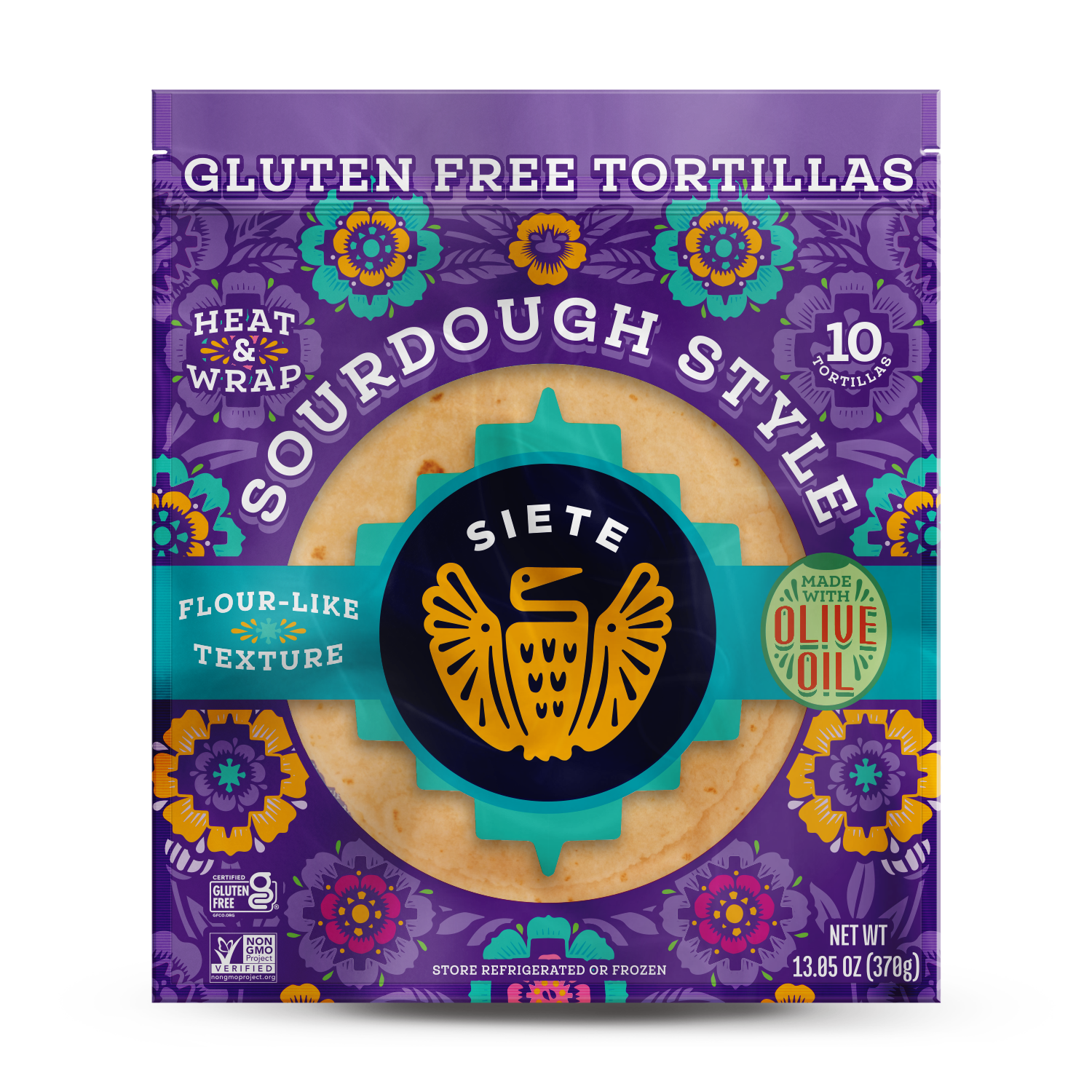 Gluten Free Tortilla Mix - Sourdough/Yellow Corn - 18pk
