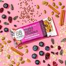 88 Acres Triple Berry Seed Blend Oat Bar 1.6oz (9ct)