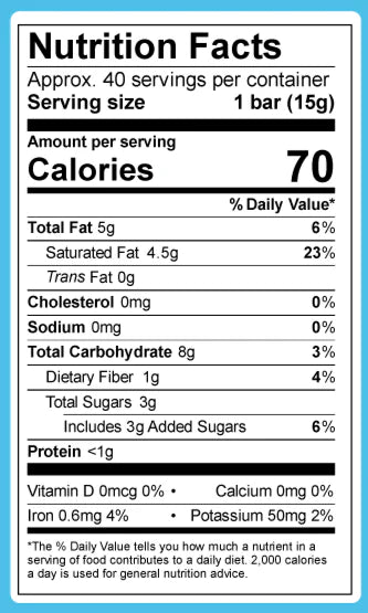 UnReal Mini Bites Dark Chocolate Coconut Bars 0.5oz (40ct)