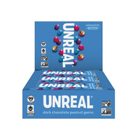 UnReal Dark Chocolate Peanut Gems Snack Pack 1.5oz (12ct)