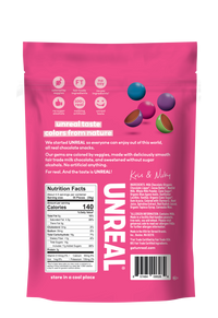 UNREAL - Milk Chocolate Gems (Case of 6 Bags, 5 oz each)