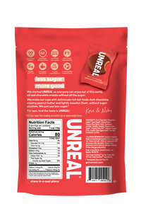 UNREAL - Dark Chocolate Peanut Butter Cups (Case of 6 Bags, 8 Cups per Bag - 48 Cups)