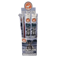 Pearson Ranch Venison Single Snack Stick - 24 Count Caddy