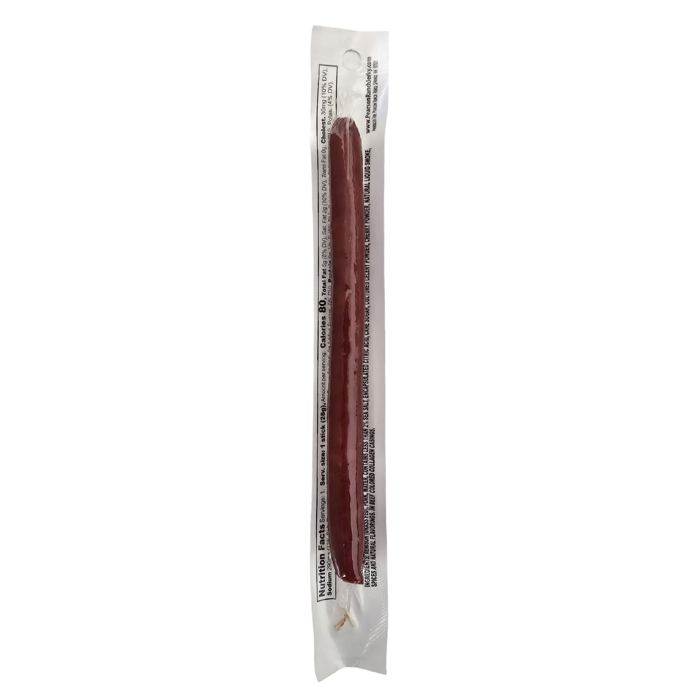 Pearson Ranch Venison Single Snack Stick - 24 Count Caddy