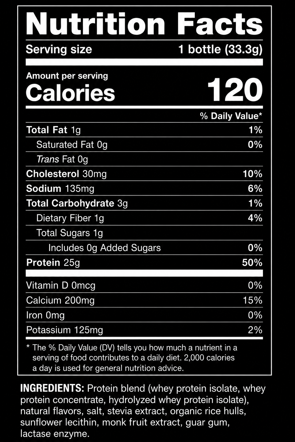 Enduraphin Whey Protein PHINTECH™ Bottle - Vanilla