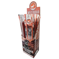 Pearson Ranch Wild Boar Single Snack Stick - 24 Count Caddy