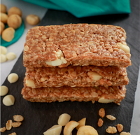 White Chocolate Macadamia Bars