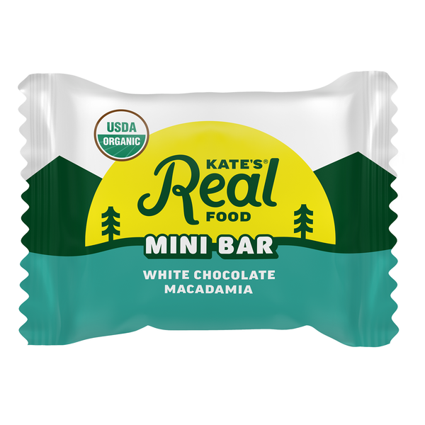 White Chocolate Macadamia Mini Bars