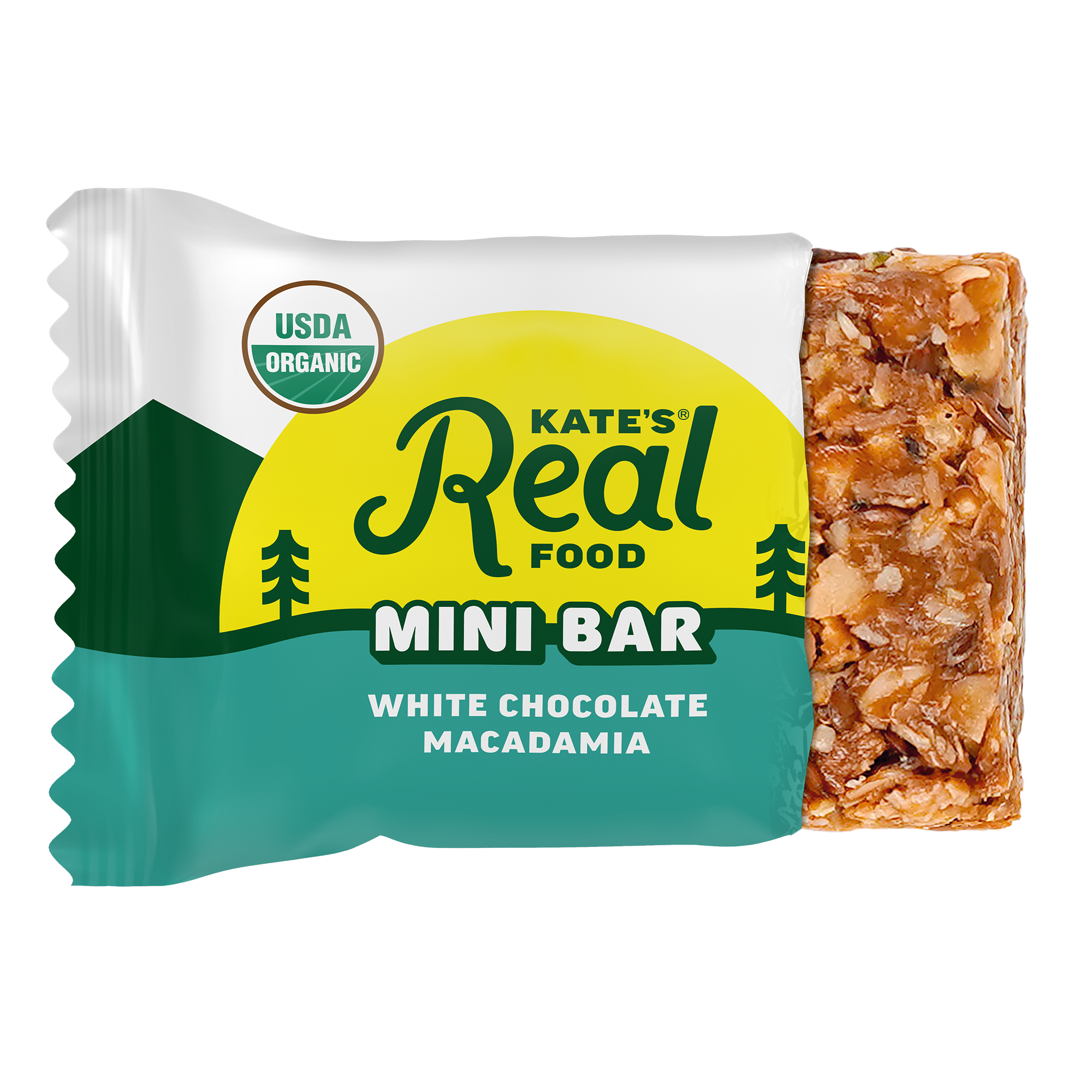 White Chocolate Macadamia Mini Bars