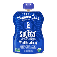 Wild Raspberry Organic Chia Squeeze