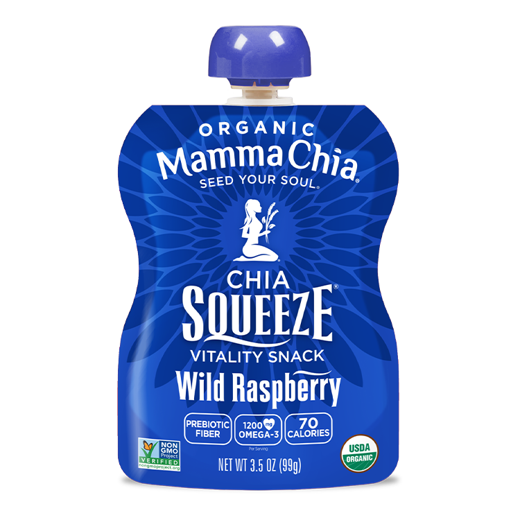 Wild Raspberry Organic Chia Squeeze