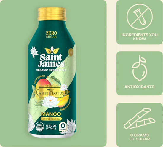 Saint James Mango - The White Lotus Limited Edition Black Tea (12 Count)