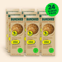 BUNCHIES Energy Balls – Vanilla Almond (24 sleeves of 3)