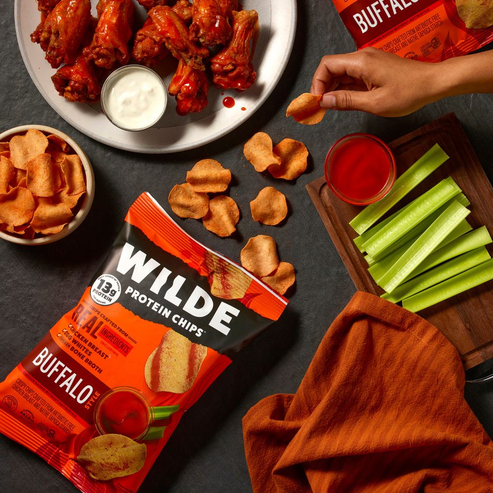 WILDE Buffalo Protein Chips 1.34oz (8ct)