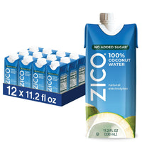 ZICO 100% Coconut Water 11.2 oz 12 pack