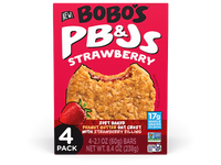 Bobos Strawberry PB&J Oat Snacks (24 Count)