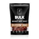 BULK All-Natural Buzzin' BBQ Brisket Jerky (Bulk sizes available)