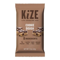 Kize Cookie Dough, Protein Snack Bar, 1.5oz, 20 Bars