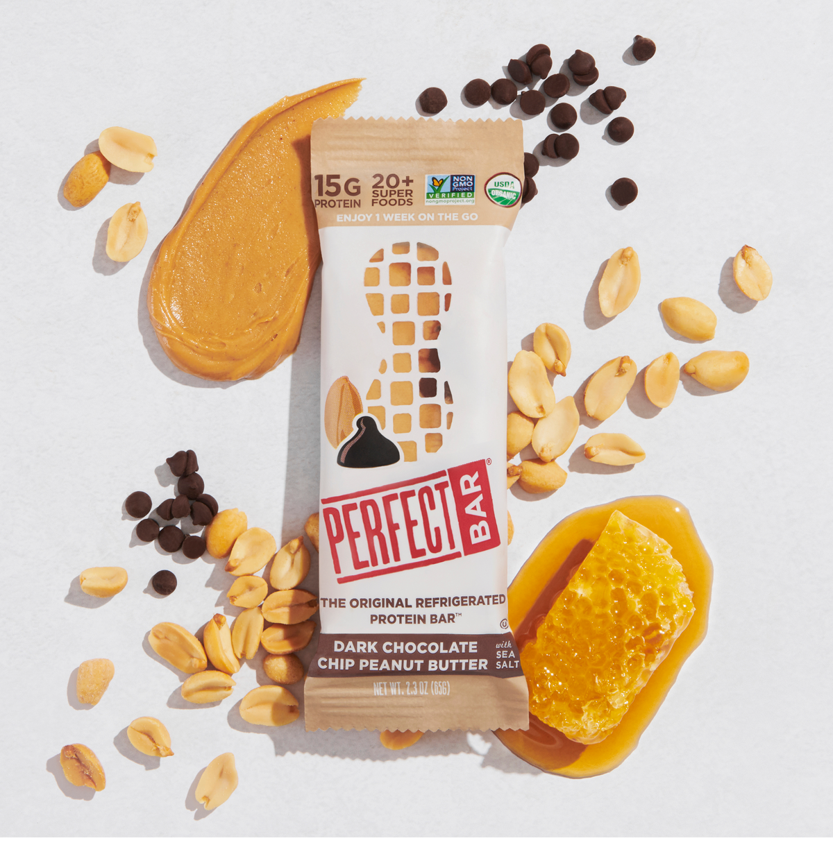 Perfect Bar Dark Chocolate Chip Peanut Butter