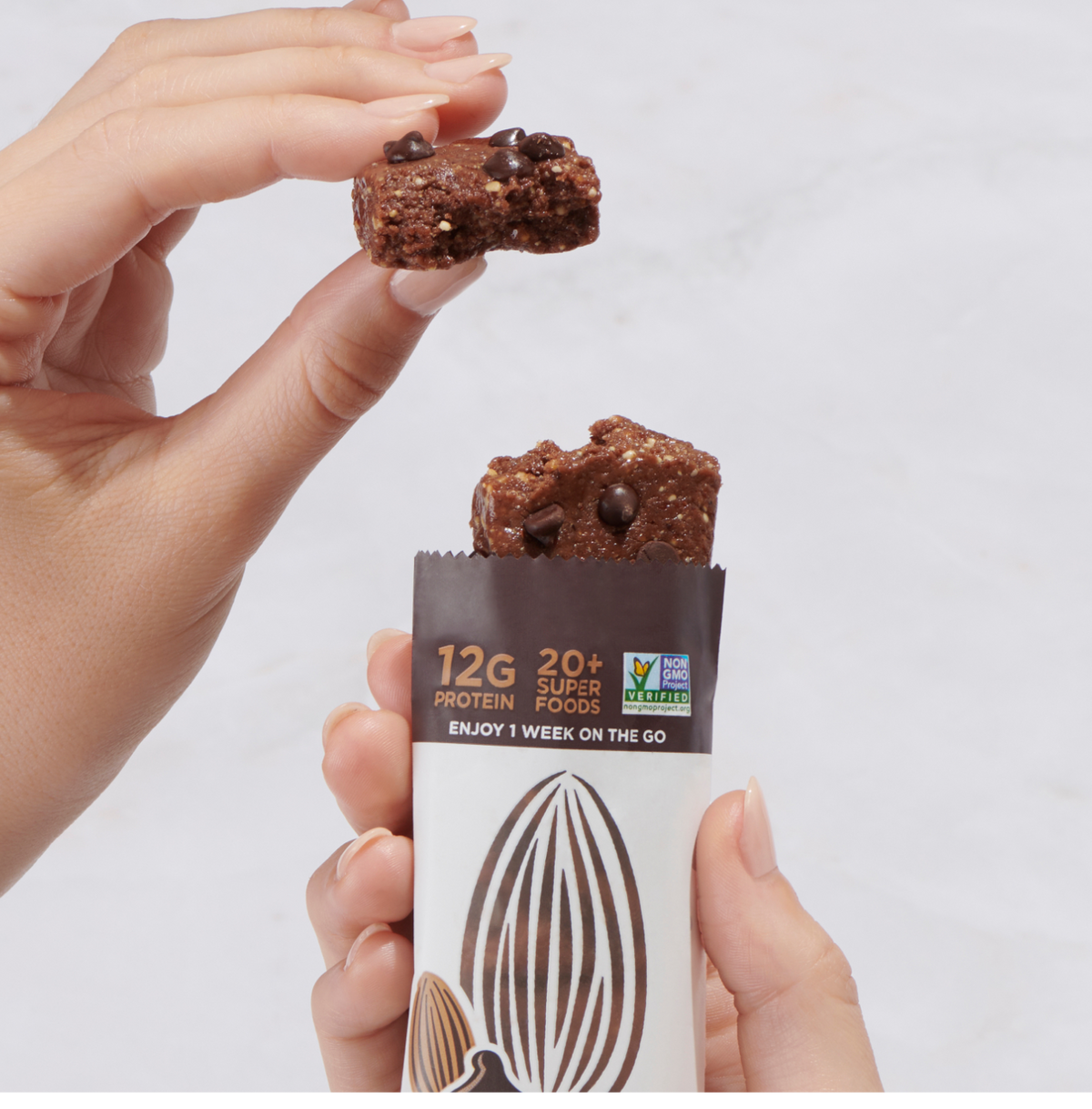 Perfect Bar Dark Chocolate Almond