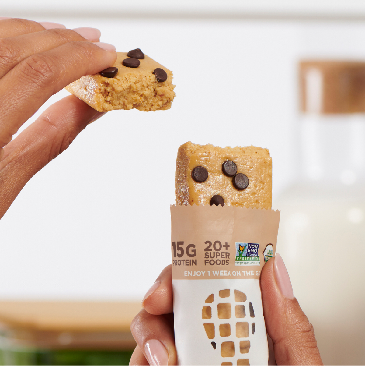 Perfect Bar Dark Chocolate Chip Peanut Butter