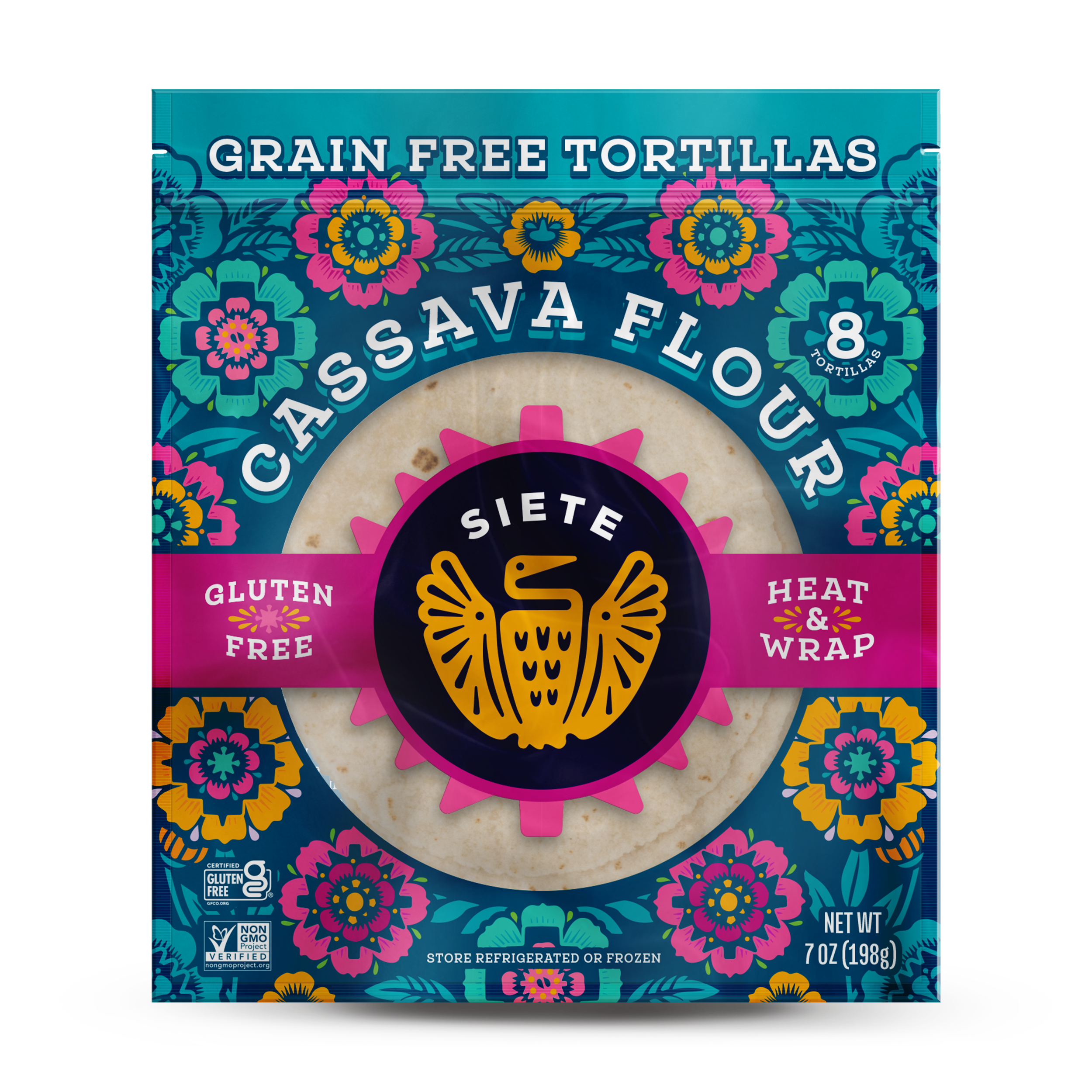 Cassava Flour Tortillas - 18 Packs