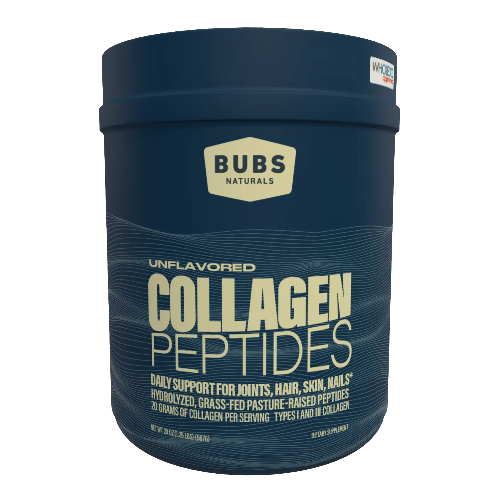 Collagen Peptides, 20oz CASE PACK (6)
