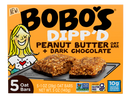 Bobos Dipp'd Peanut Butter Oat Bar + Dark Chocolate (30 Pack)