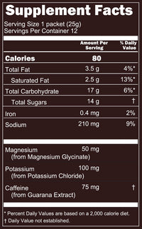 Beonixe Dark Chocolate Energy Honey (12 Packets)