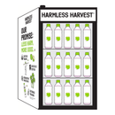 Harmless Harvest All Star countertop cooler holding 36 x 16oz coconut water bottles