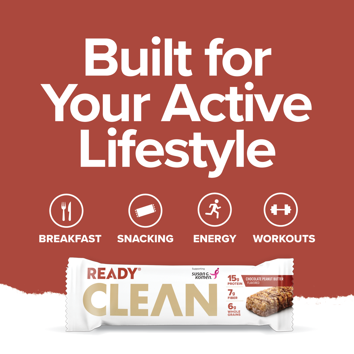 Ready Clean Protein Bar - Chocolate Peanut Butter (NSF Certified for Sport)